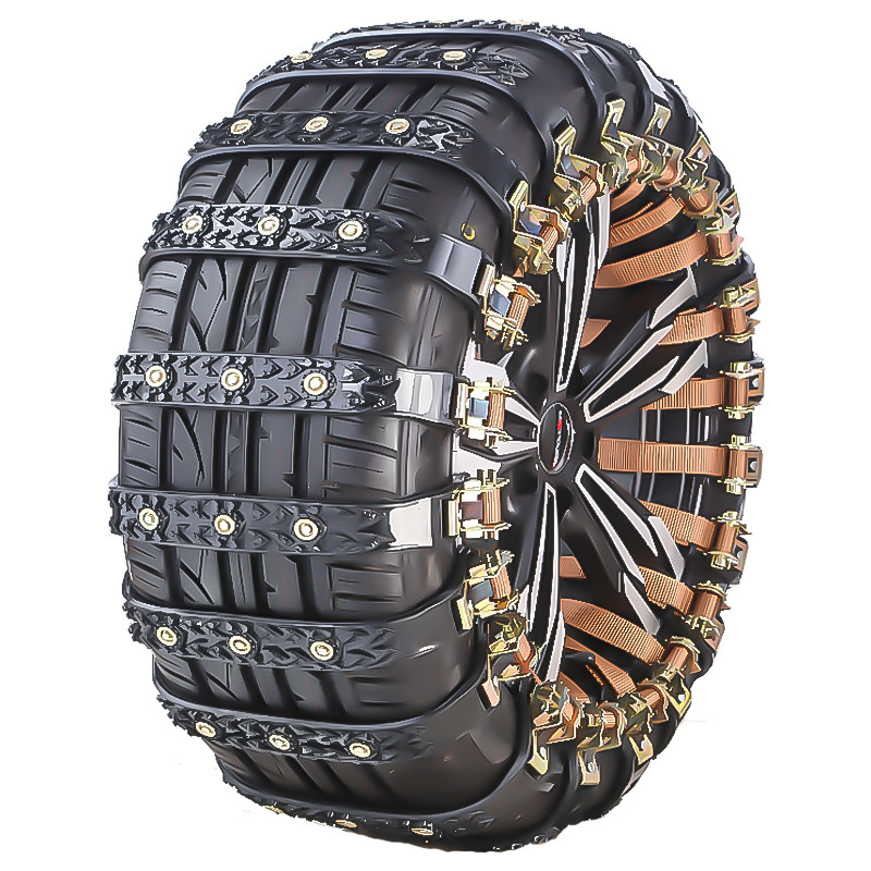 Snow Shunda anti-skid lanci za automobile – za sedan, SUV, kombi i MPV – model Xsd-atn-tank crawler steel bowl – raspon guma 165–245 mm – težina 250 g po komadu