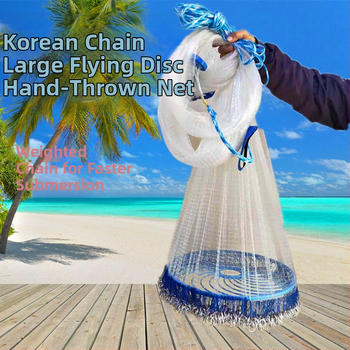 Ръчно хвърляща найлонова мрежа за риболовна защита – Undertaking