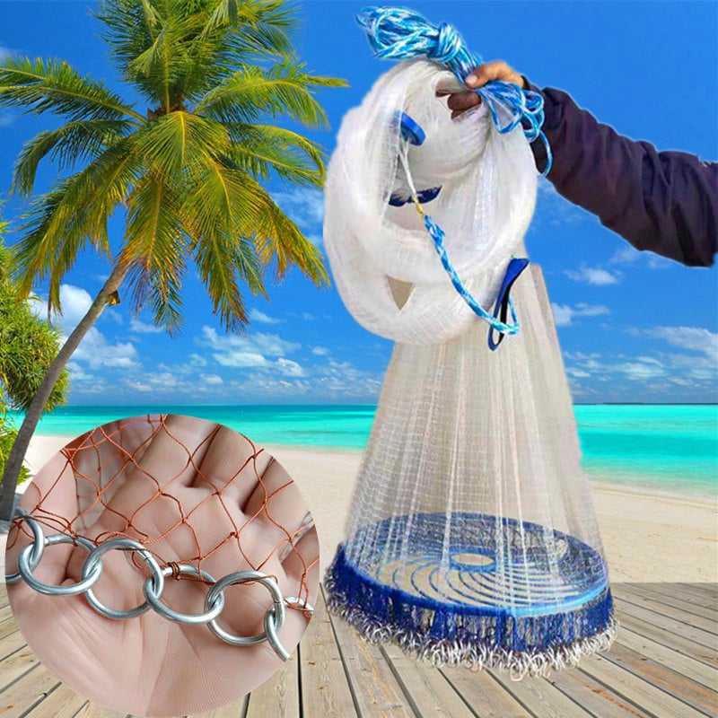 Ръчно хвърляща найлонова мрежа за риболовна защита – Undertaking