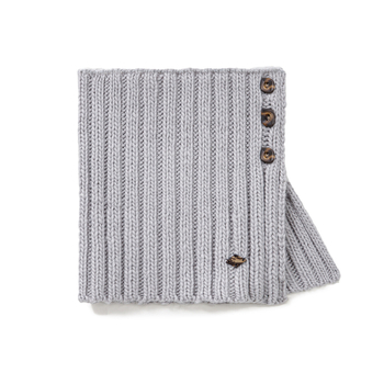 Madden плетен шал за врата с изкуствена висока яка, топъл и стилен, 100% акрил, за жени, зимен стил