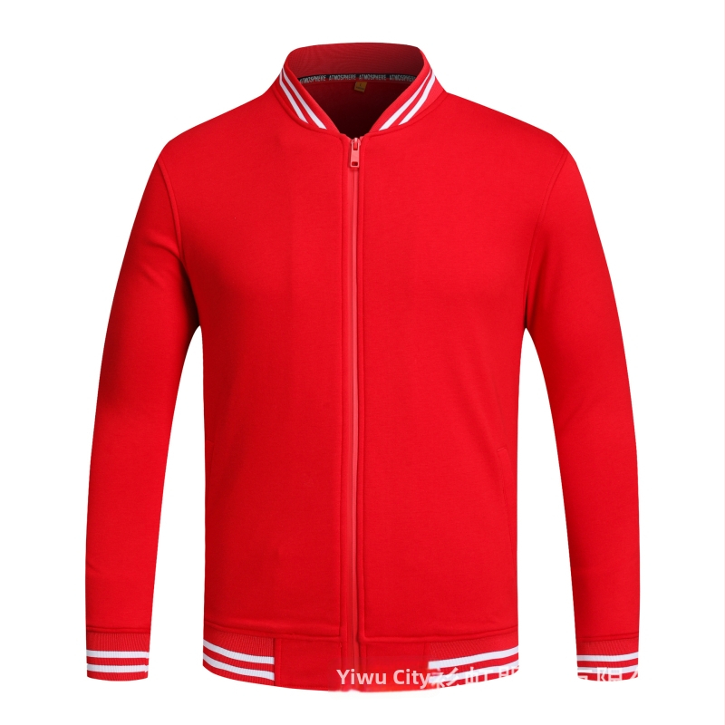 Cipzáras baseball kabát csíkokkal, japán retro stílus, laza szabású, pamut velúr 400 g