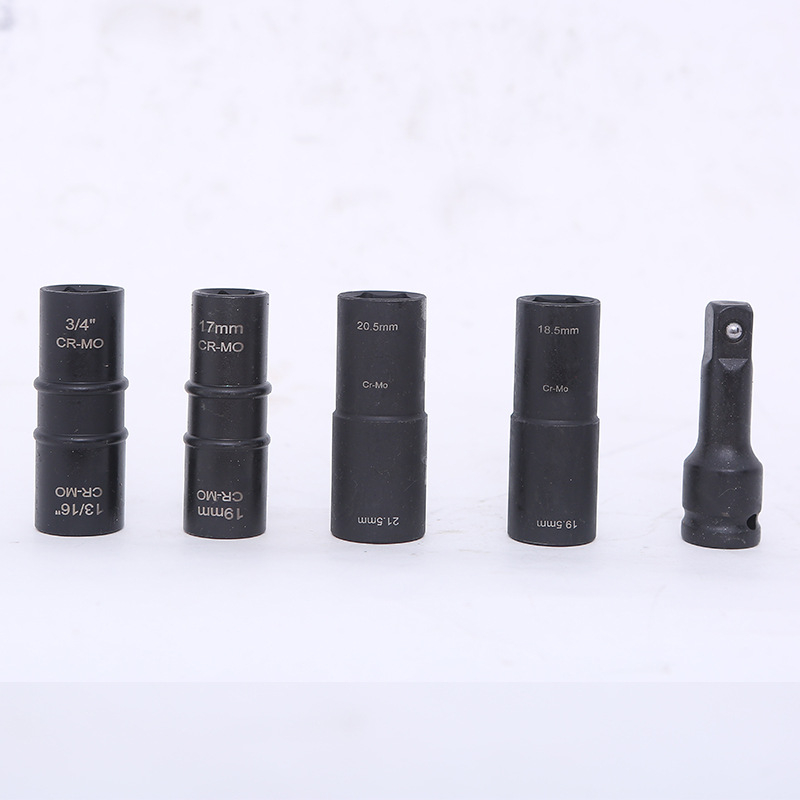 Σωληνάκι αφαίρεσης παξιμακιού τροχού με διπλή κεφαλή, συμβατό με Ford και Land Rover, χάλυβας Cr-Mo