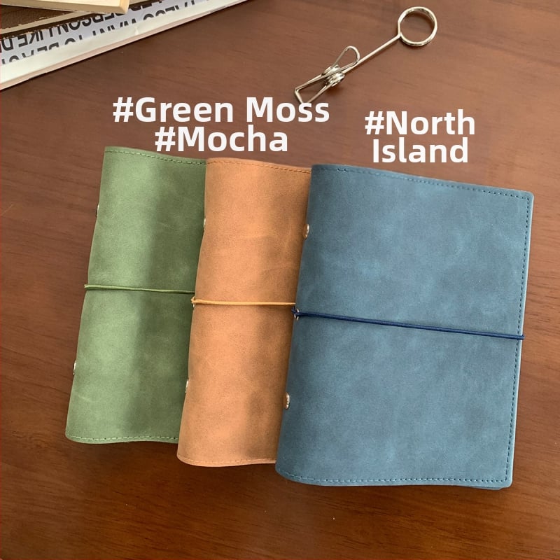 Тетрадка с променливи листове, празни вътрешни страници, страници от хартия, преносима