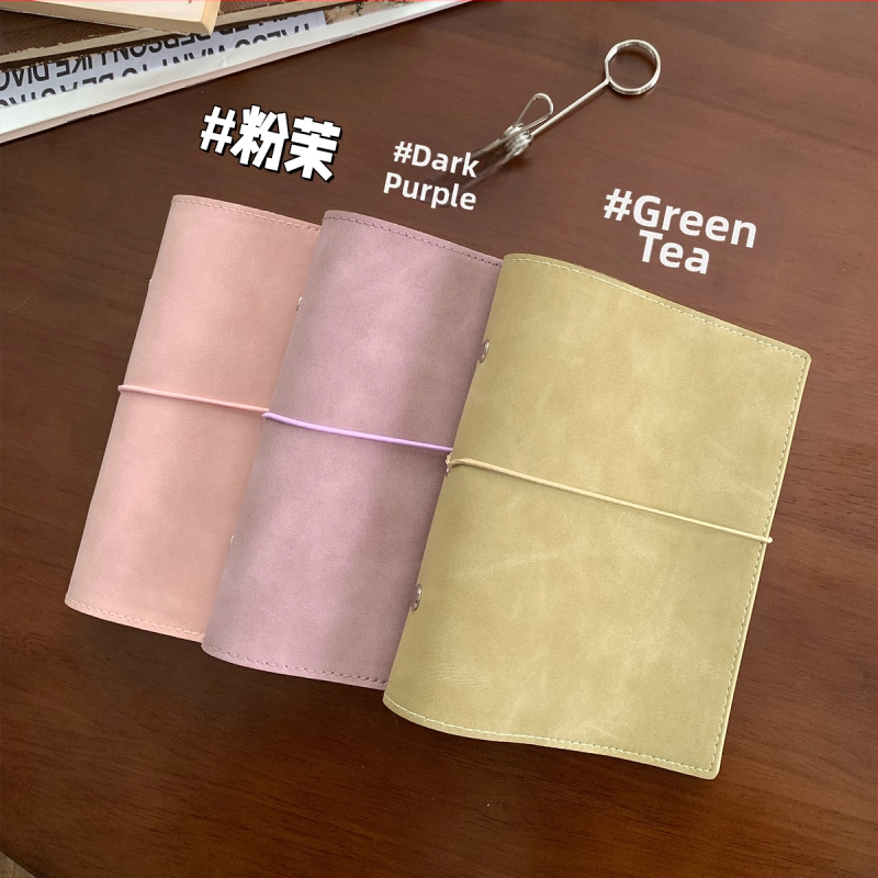 Poznámkový blok s výmennými listami, prázdne vnútorné stránky, papierové stránky, prenosný