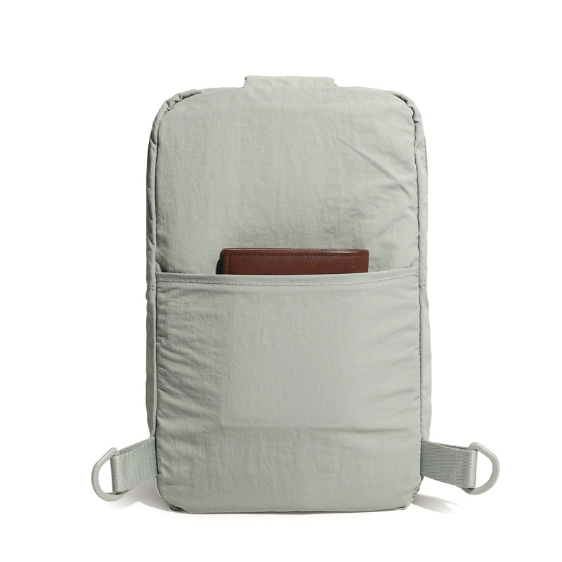 Унисекс спортна чанта през кръст от найлон, дишаща и водоустойчива, голям капацитет за открити спортове (Найлон; дишаща; водоустойчива; унисекс; за открити спортове)