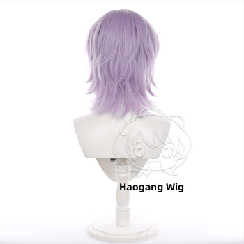 Haogang Tajomná cosplay parochňa – krátke vlasy, teplovzdorné vlákno, anime štýl