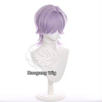 Haogang Tajomná cosplay parochňa – krátke vlasy, teplovzdorné vlákno, anime štýl
