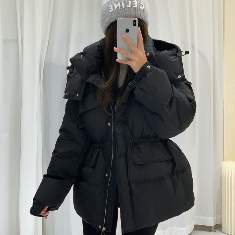 Jakna s kačjim perju, debela, ultra kratka duljina ≤40 cm, 81–85% perja, tkanina: spandex