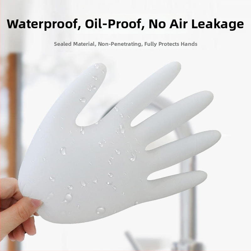 Mănuși nitril, de unică folosință, îngroșate, fără praf, de calitate alimentară