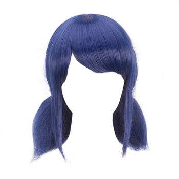 Cosplay wig, inspiriran Ladybug, Model 000373, vlakno otporno na visoke temperature, mehanička obrada, može se bojiti i kovrčati