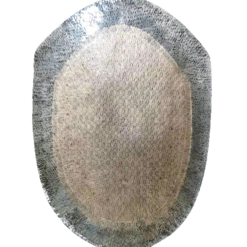 Sunshine JZ001 Muška perika – potpuno ručno tkana, prava ljudska kosa, model JZ001, podrijetlo Shandong