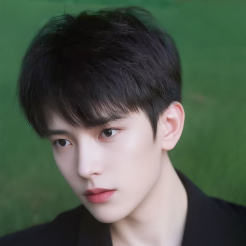 Férfi rövid hajú valódi hajból készült paróka, kézzel kötött, festhető és dauerolható, koreai stílus, természetes, könnyű viselet