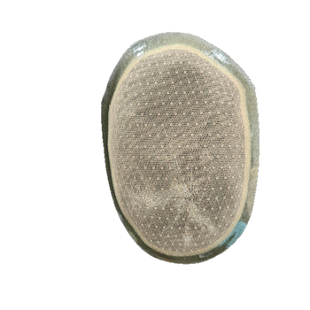 Férfi paróka valódi hajból, kézzel szőtt, rövid hosszúságú, festhető és permanens, csúszásmentes fejbőr alapja