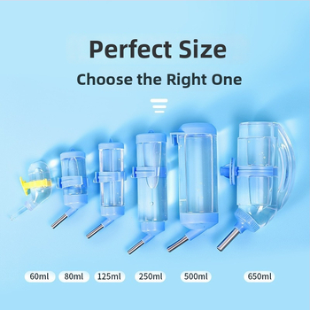 Distribuitor automat de apă pentru animale de companie mici — oțel inoxidabil/plastic, brand Weibi, etichetă privată licențiată