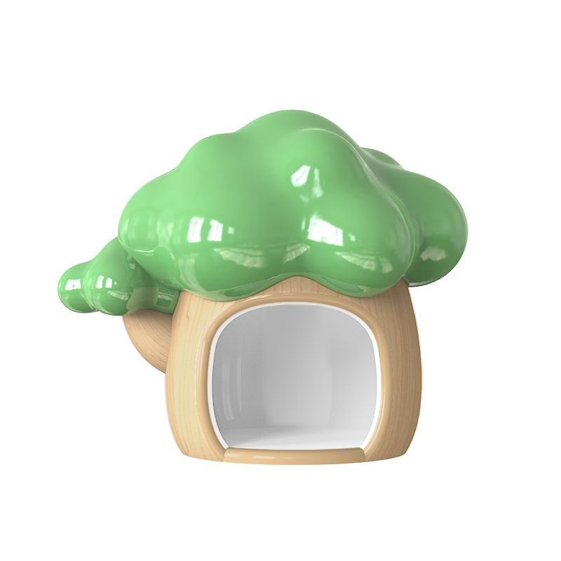 Cuib ceramic pentru hamster, brand Jonsanty/Chong Shangtian; origine Zhangzhou, Fujian; material ceramic; categorie: hrană pentru animale de companie