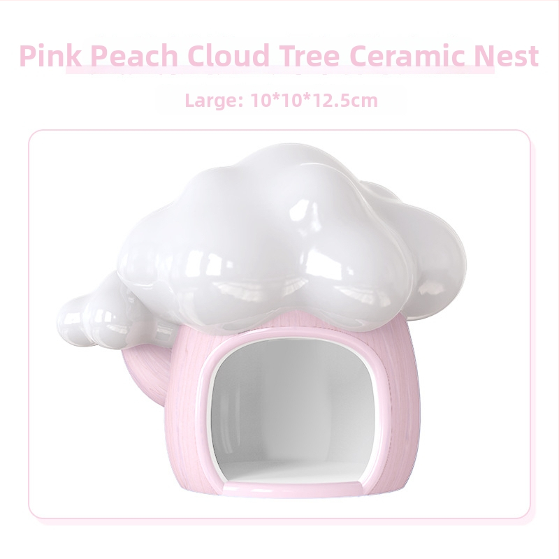 Cuib ceramic pentru hamster, brand Jonsanty/Chong Shangtian; origine Zhangzhou, Fujian; material ceramic; categorie: hrană pentru animale de companie