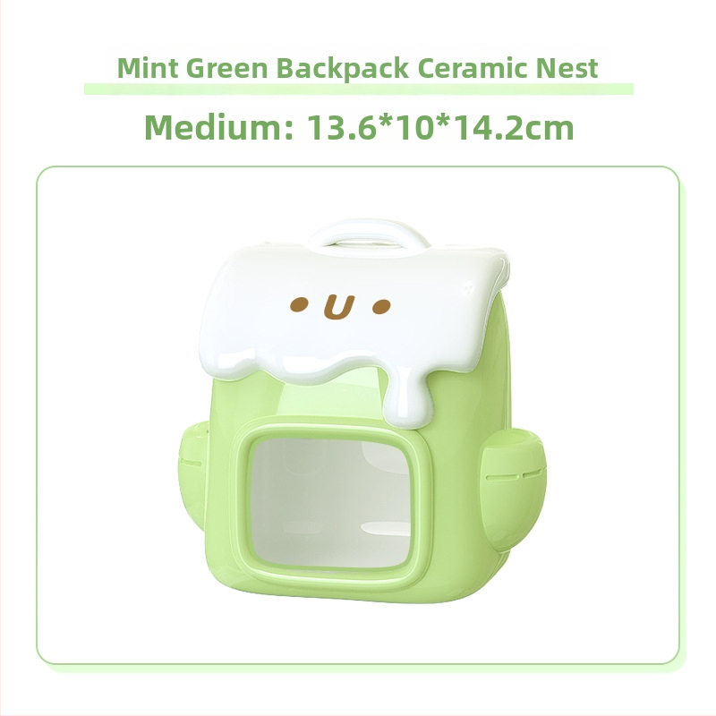 Cuib ceramic pentru hamster, brand Jonsanty/Chong Shangtian; origine Zhangzhou, Fujian; material ceramic; categorie: hrană pentru animale de companie