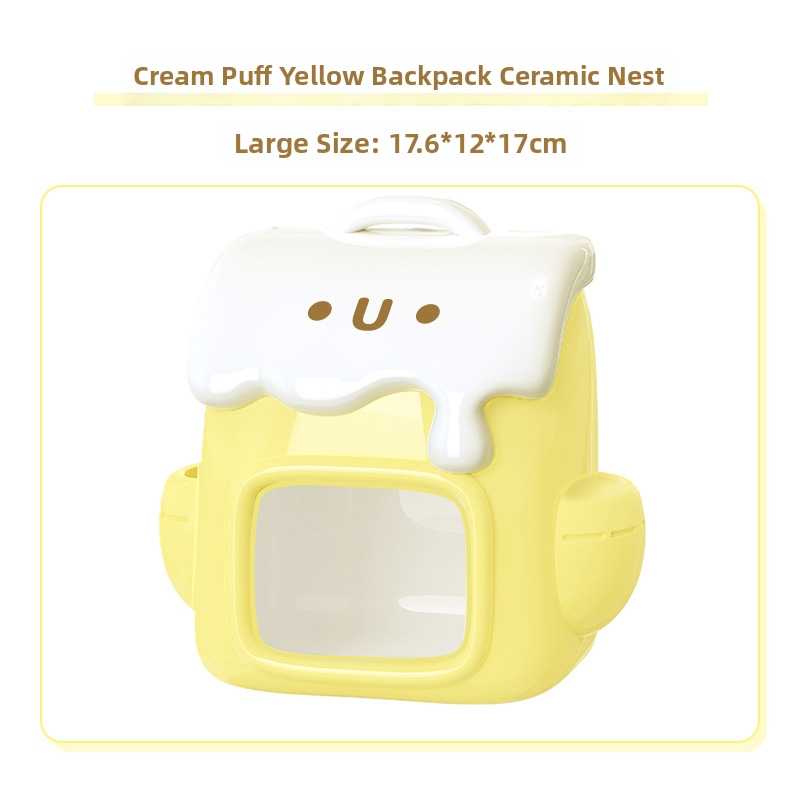 Cuib ceramic pentru hamster, brand Jonsanty/Chong Shangtian; origine Zhangzhou, Fujian; material ceramic; categorie: hrană pentru animale de companie