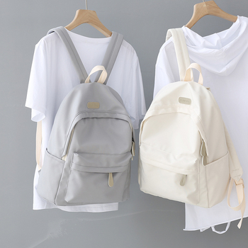 AH.AM Rucsac impermeabil Oxford pentru școală, unisex, destinat elevilor de gimnaziu și liceu