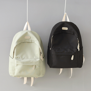 AH.AM Rucsac impermeabil Oxford pentru școală, unisex, destinat elevilor de gimnaziu și liceu