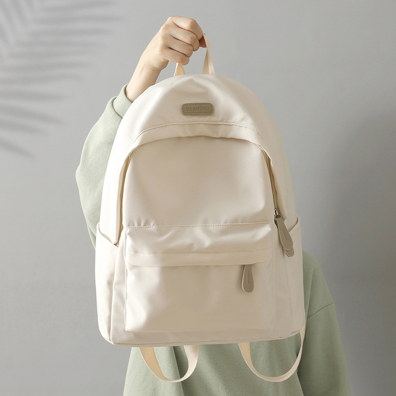 AH.AM Rucsac impermeabil Oxford pentru școală, unisex, destinat elevilor de gimnaziu și liceu
