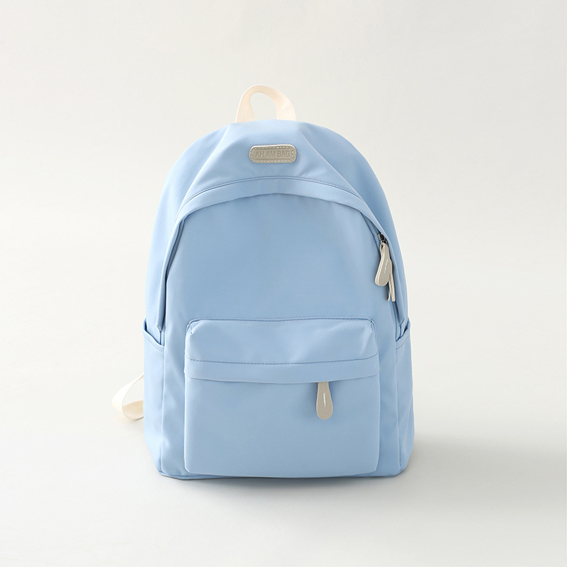 AH.AM Rucsac impermeabil Oxford pentru școală, unisex, destinat elevilor de gimnaziu și liceu