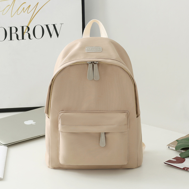 AH.AM Rucsac impermeabil Oxford pentru școală, unisex, destinat elevilor de gimnaziu și liceu