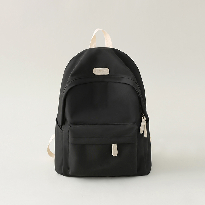 AH.AM Rucsac impermeabil Oxford pentru școală, unisex, destinat elevilor de gimnaziu și liceu