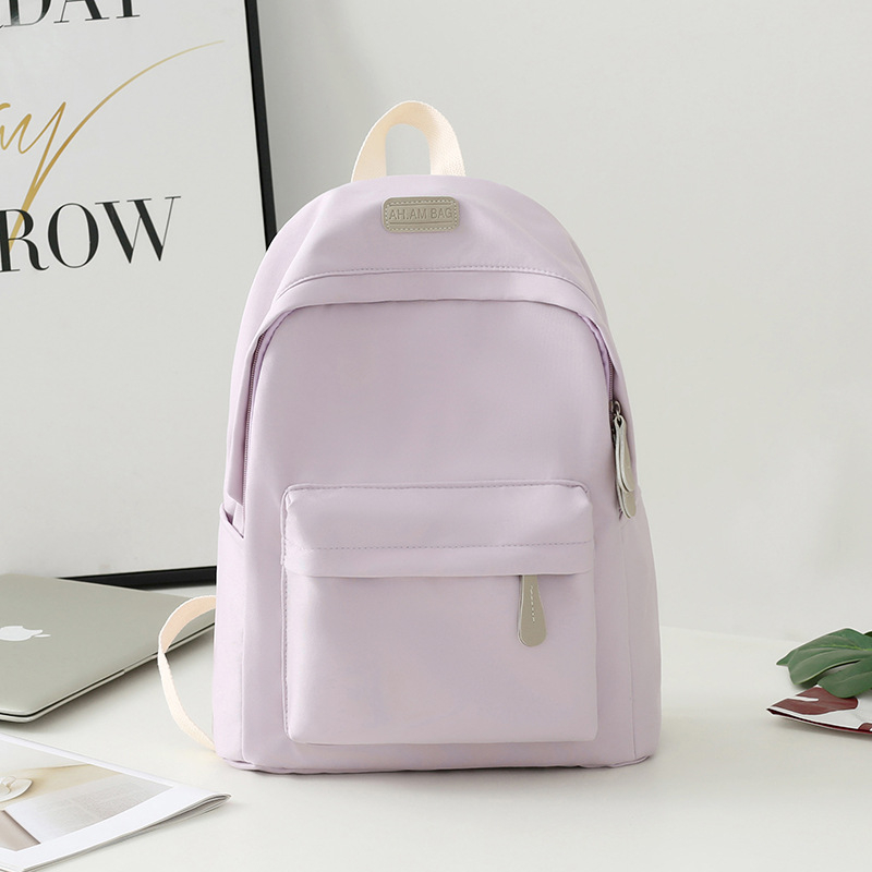 AH.AM Rucsac impermeabil Oxford pentru școală, unisex, destinat elevilor de gimnaziu și liceu