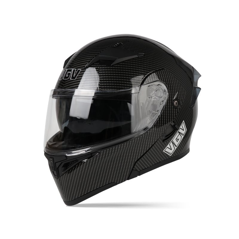 VGV teljes arcú motorkerékpár sisak, ABS anyag, 3C tanúsított, egész éves használatra, felnőtteknek