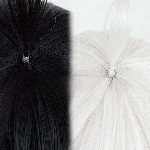 Cosplay paróka Zhixiao, selyem haj, férfiaknak, modell: Egyéb