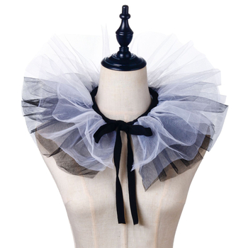 Púpos hálós gallér Halloweenre – hálós anyag, bélés poliészter, 2025 tavaszán kiadva, alkalmas Halloweenre és cosplayre