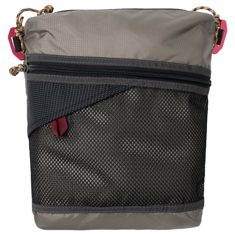 Чанта за кръст за походи: ултралека найлонова, водоустойчива, сгъваема, голям капацитет, през рамо