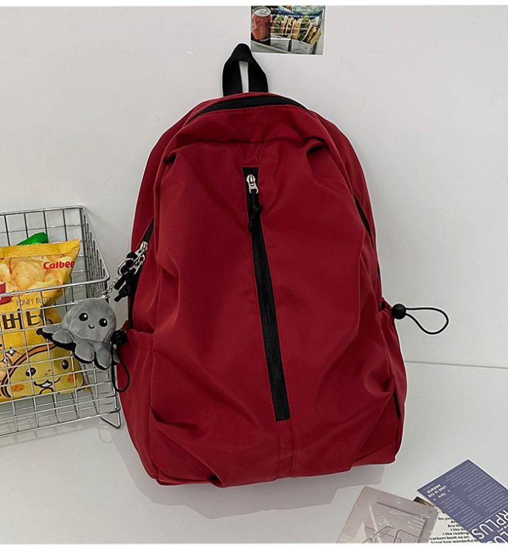 Rucsac din nylon, unisex, cu capacitate mare, pentru uz școlar