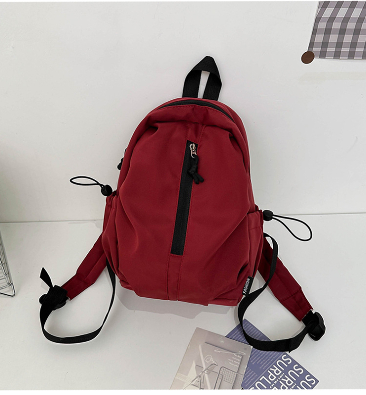 Rucsac din nylon, unisex, cu capacitate mare, pentru uz școlar