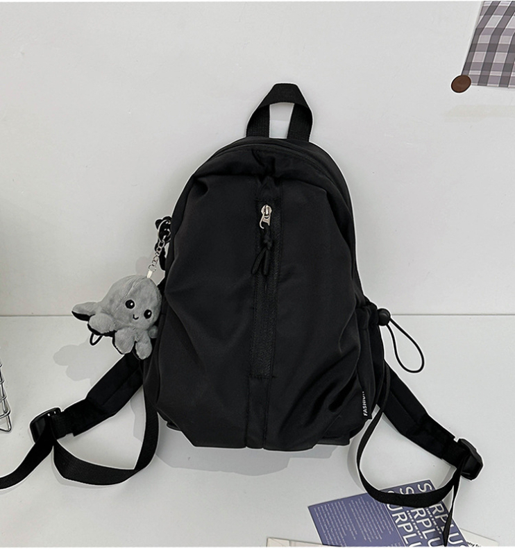 Rucsac din nylon, unisex, cu capacitate mare, pentru uz școlar