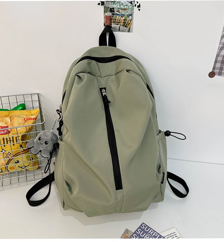 Rucsac din nylon, unisex, cu capacitate mare, pentru uz școlar