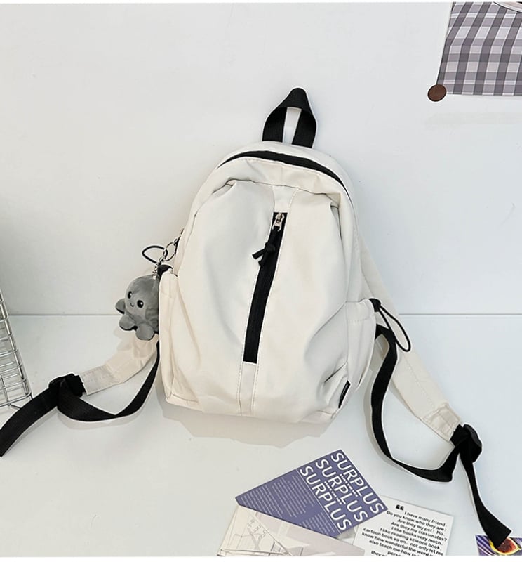 Rucsac din nylon, unisex, cu capacitate mare, pentru uz școlar