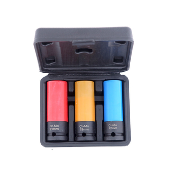 Πνευματικό επεκτεινόμενο σετ για παξιμάδια ζαντών — Cr-Mo ατσάλι, για μηχανολογικές και αυτοκινητικές επισκευές