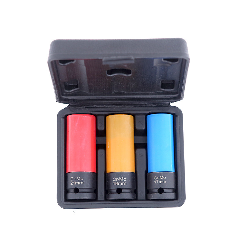 Πνευματικό επεκτεινόμενο σετ για παξιμάδια ζαντών — Cr-Mo ατσάλι, για μηχανολογικές και αυτοκινητικές επισκευές