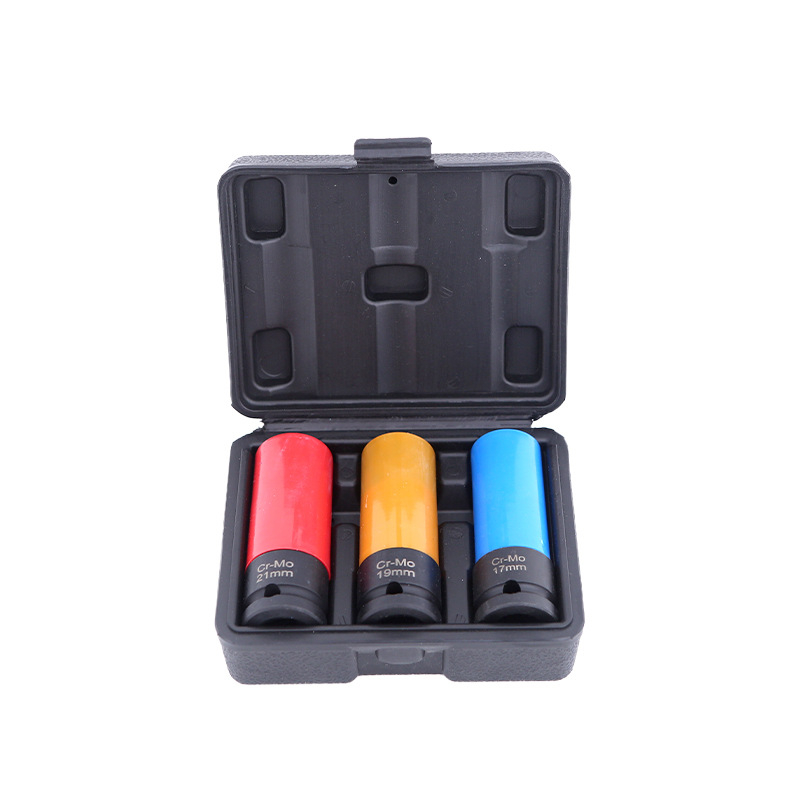 Πνευματικό επεκτεινόμενο σετ για παξιμάδια ζαντών — Cr-Mo ατσάλι, για μηχανολογικές και αυτοκινητικές επισκευές