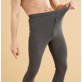 Unisex tople termo hlače od vune i svile, debela tkanina 251-300 g/m², udio svile 80-90%, anti-piling