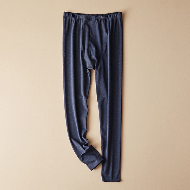 Unisex tople termo hlače od vune i svile, debela tkanina 251-300 g/m², udio svile 80-90%, anti-piling