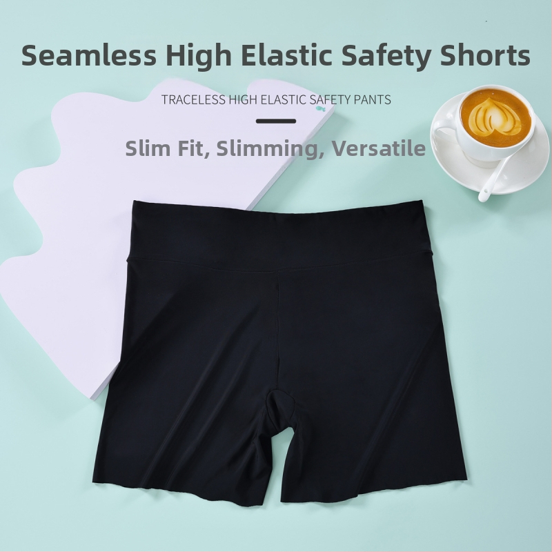 Ice Silk fără cusături, talie medie, anti-expunere, controlul abdomenului și ridicarea șoldurilor.