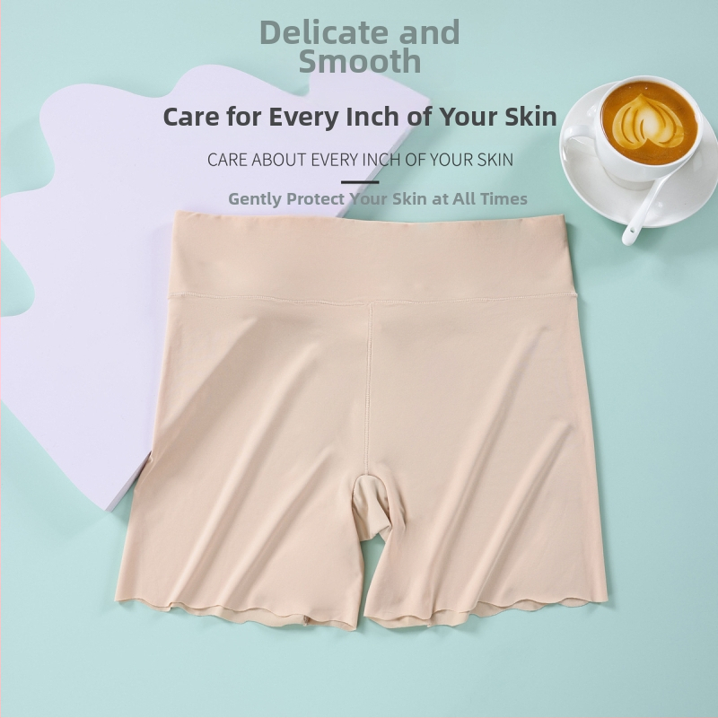 Ice Silk fără cusături, talie medie, anti-expunere, controlul abdomenului și ridicarea șoldurilor.