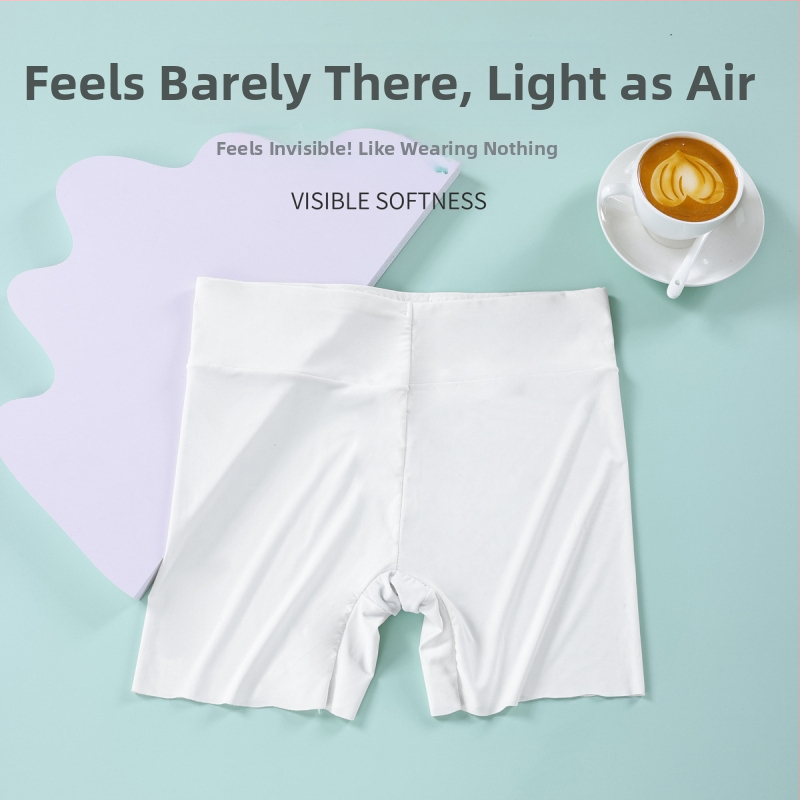 Ice Silk fără cusături, talie medie, anti-expunere, controlul abdomenului și ridicarea șoldurilor.