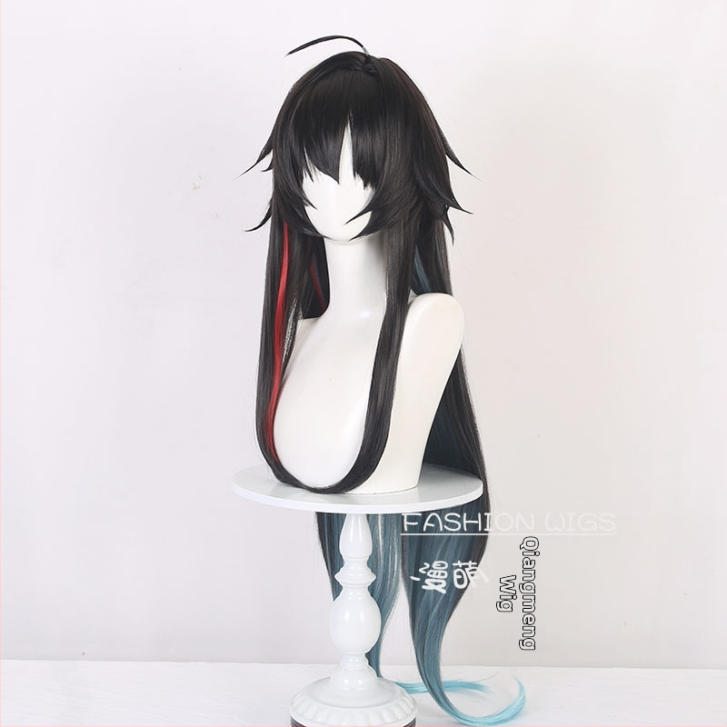 Perucă cosplay Manmeng D92 - fibră sintetică rezistentă la temperaturi, vopsire fără încălzire, stil anime pentru bărbați