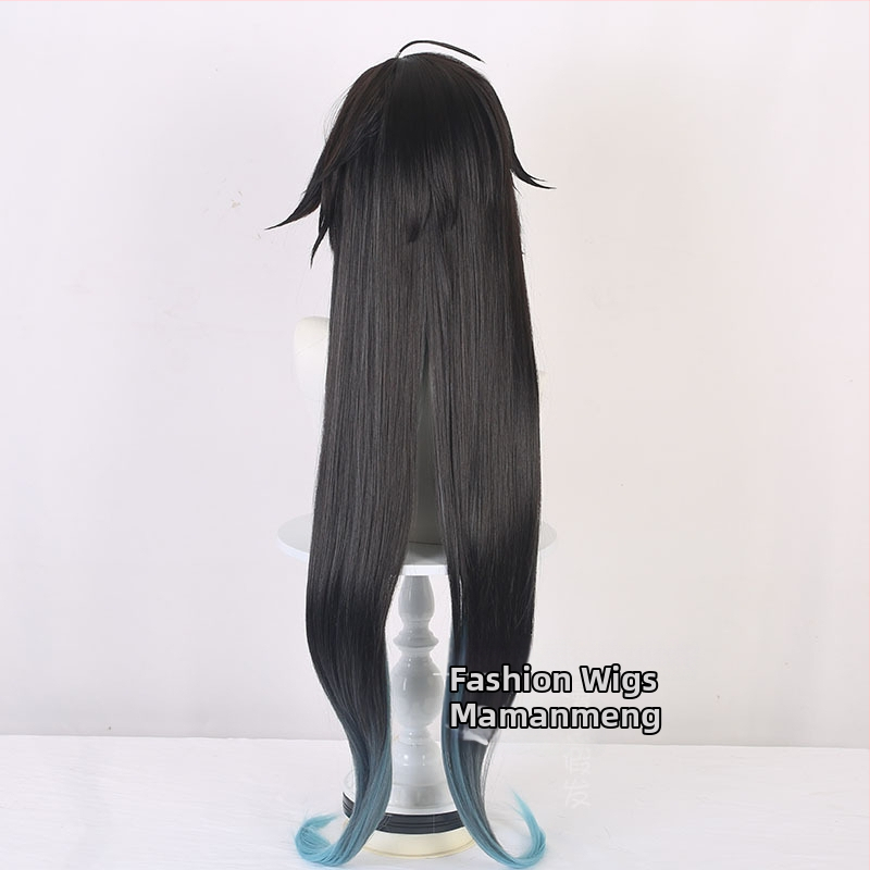 Perucă cosplay Manmeng D92 - fibră sintetică rezistentă la temperaturi, vopsire fără încălzire, stil anime pentru bărbați
