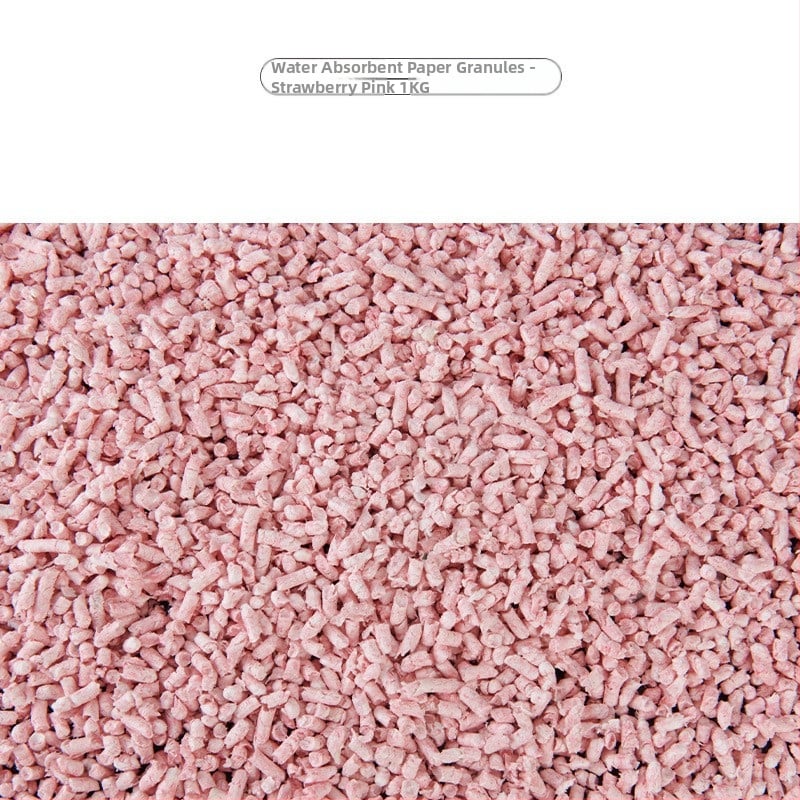 Așternut pentru hamsteri din granule de hârtie, cu proprietăți de deodorare și absorbție, marca Yee