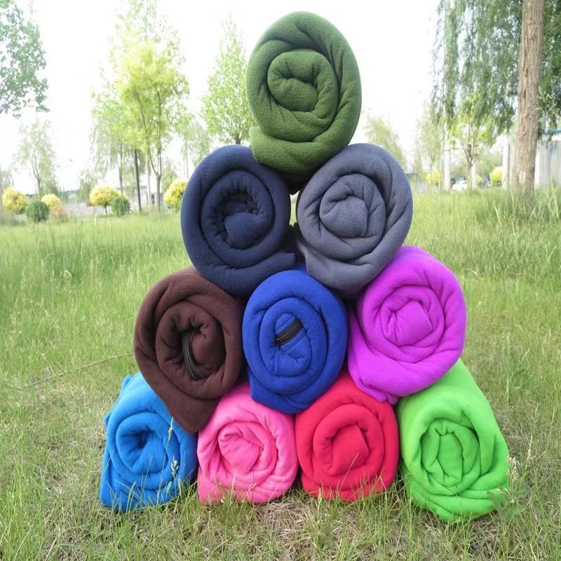 Flis liner za vreću za spavanje, stil omotnice, unutarnja upotreba, 600 g, za odrasle